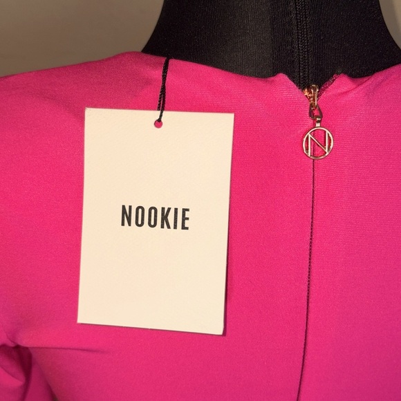 Nookie Envy Neon Pink Mini Dress, Size S, NWT - Picture 4 of 5